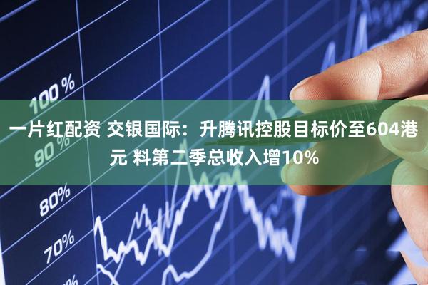 一片红配资 交银国际：升腾讯控股目标价至604港元 料第二季总收入增10%